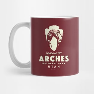 Arches National Park - Delicate Arch Arrowhead Mug